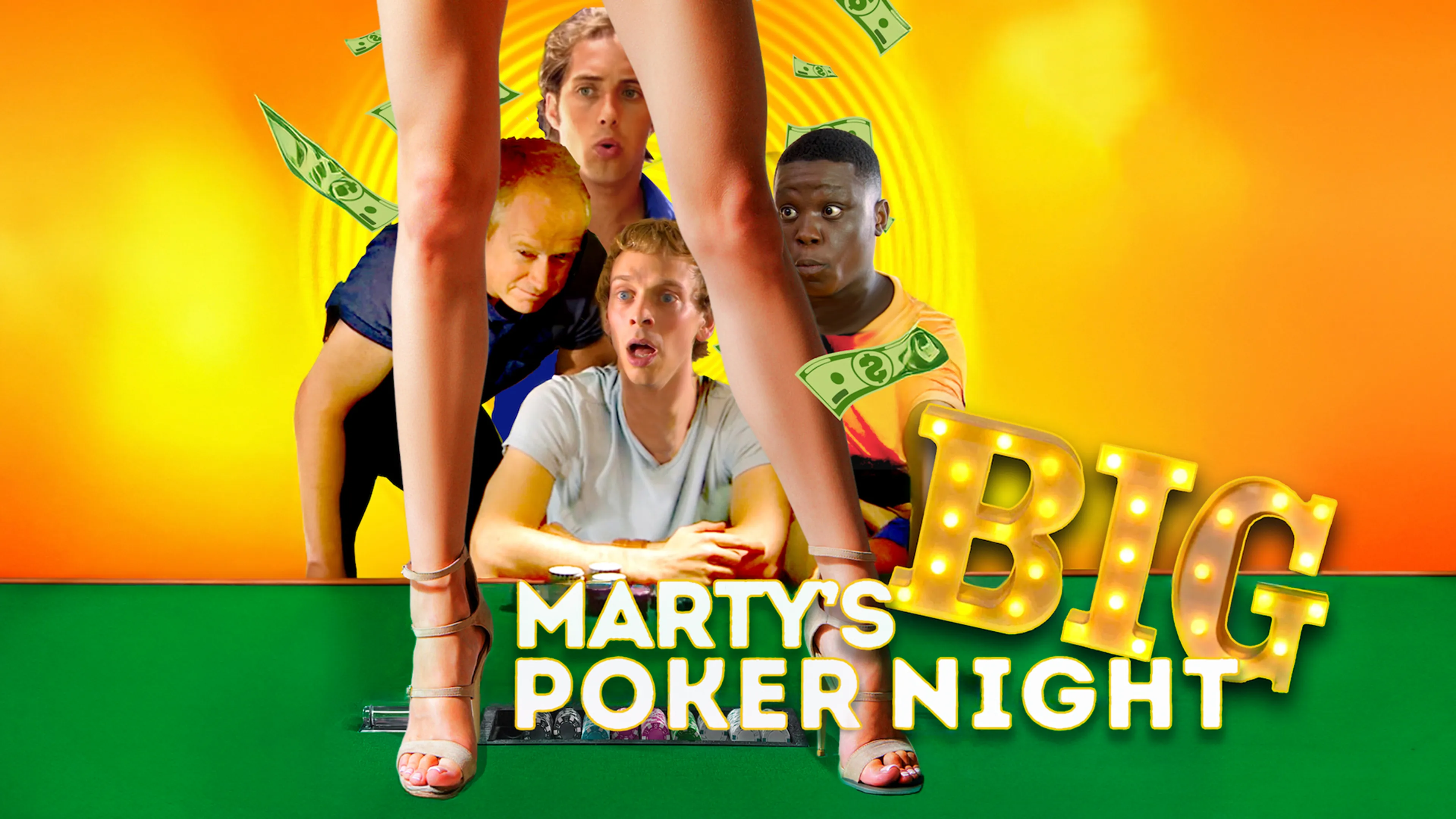 Marty's Big Poker Night poster